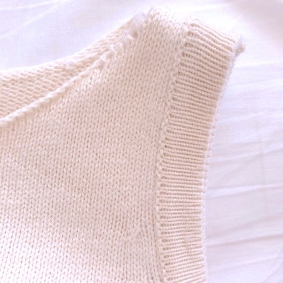 Jonathan Simkhai merino wool crotchet sweater - Picture 7 of 8